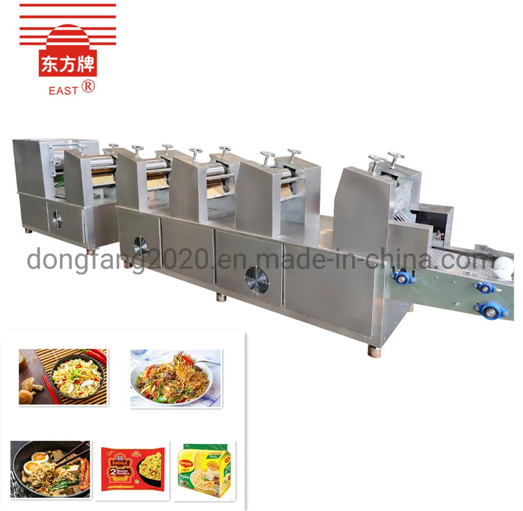 Máquina de Macarrão de Baixa Capacidade / Linha de Macarrão Instantâneo Máquina de Fazer Macarrão