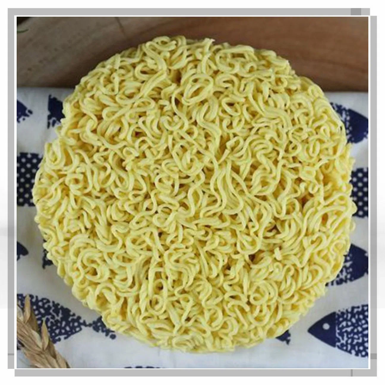 Máquina de Fazer Ramen Al Dente e Linha de Produção de Macarrão Instantâneo Firmes e Levemente Mastigáveis