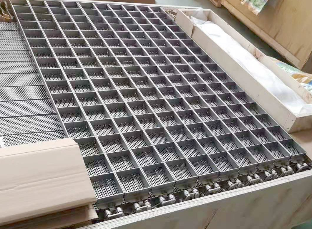 Fornecedor de Força SUS304 Caixa de Fritura Personalizada para Linha de Produção de Noodles em Copo