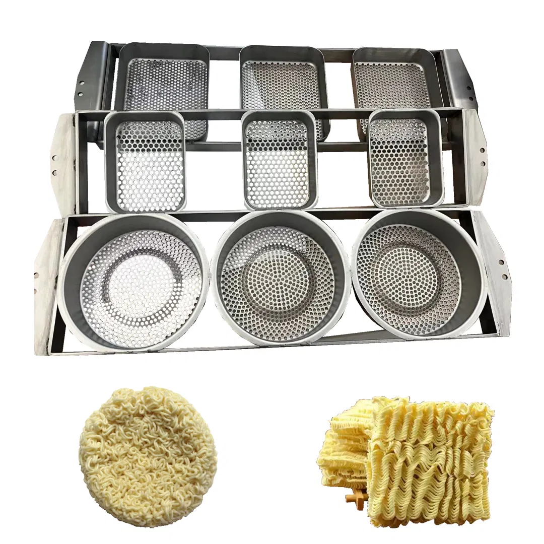Fábrica Fonte da China OEM ODM SUS304 Caixa de Fritura Industrial para Fabricante de Macarrão Instantâneo Seco