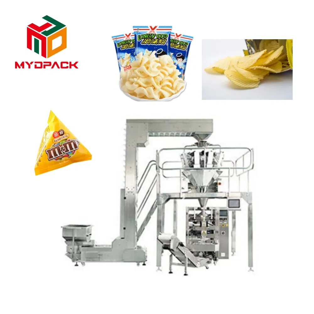 Máquina de Embalagem Vertical de Filme para Chips de Lanche Automática Multifuncional de Alta Qualidade