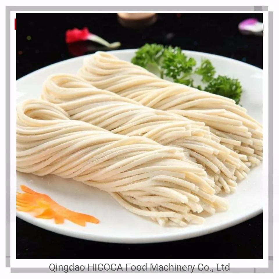 Linha de Produção de Macarrão Ramen Fresco Úmido de Farinha de Trigo com Alta Qualidade de Saída