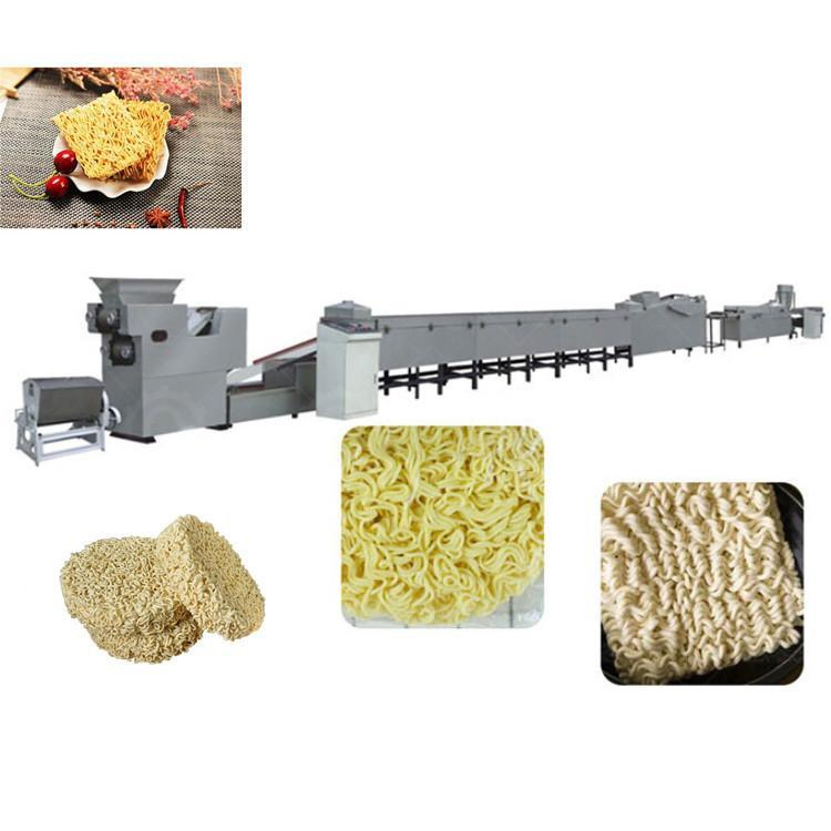 Máquina de Produção de Macarrão Frito EV Linha de Produção Automática de Macarrão Instantâneo