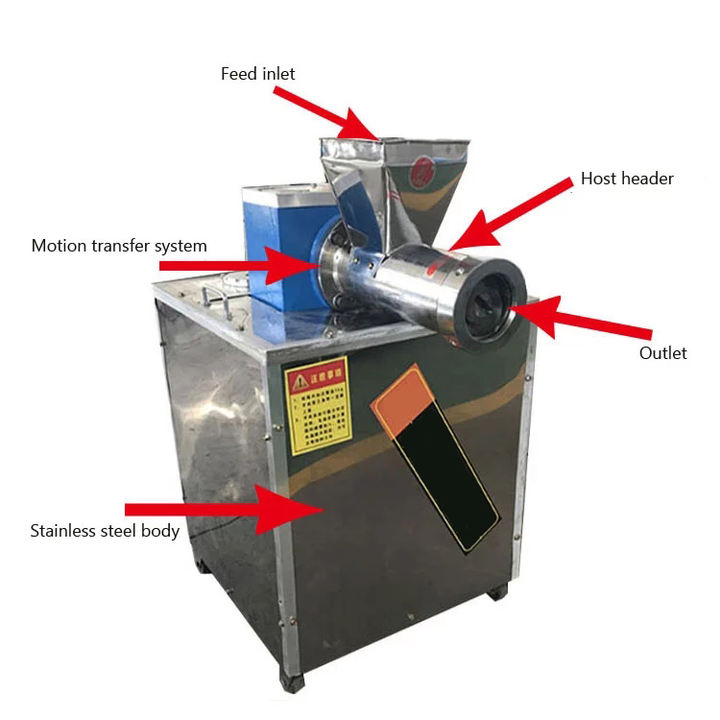 Máquina de Fabricação Automática Portátil de Macarrão e Massa, Máquina de Fazer Pasta Fusilli e Concha
