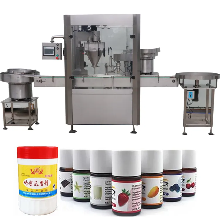 Linha de produção de enchimento de pó 1