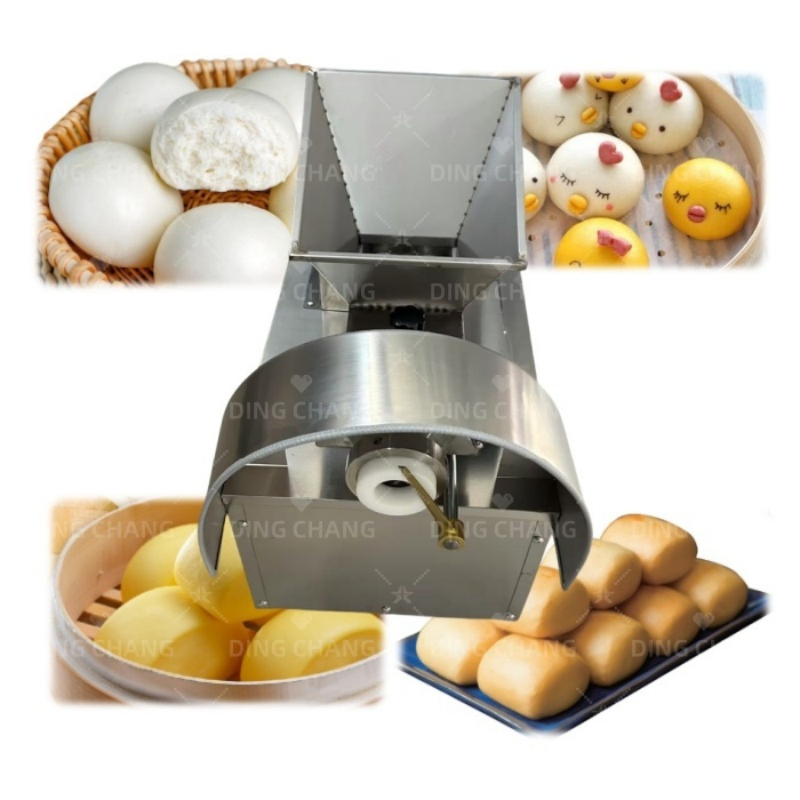 Máquina de Corte de Massa de Macarrão Fácil de Operar, Máquina Divisora de Massa de Pão Redonda, Divisora de Massa de Pão Redonda