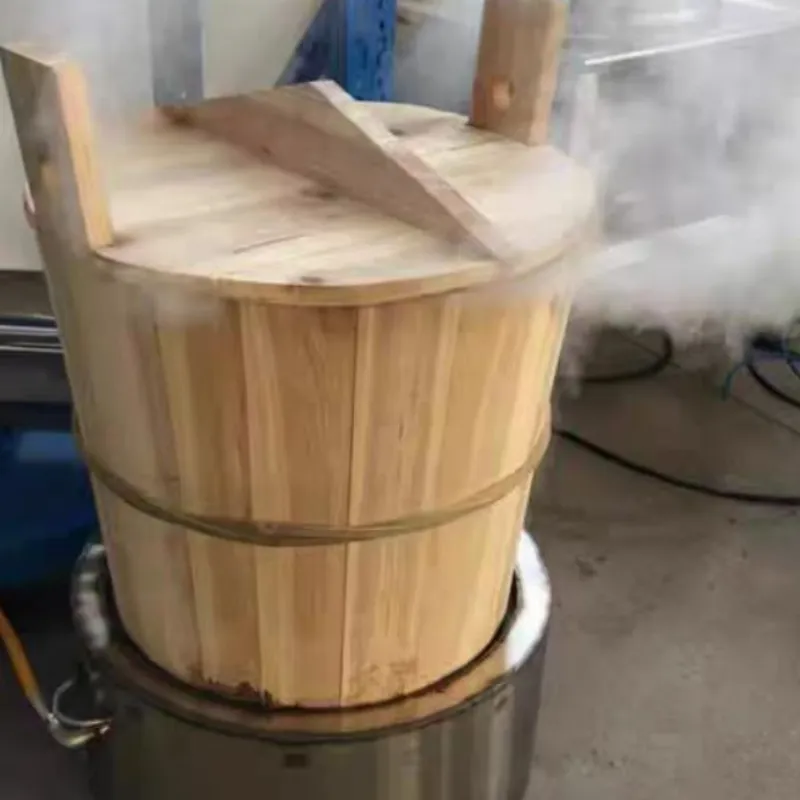 Detalhe do Equipamento de Cozinha para Arroz