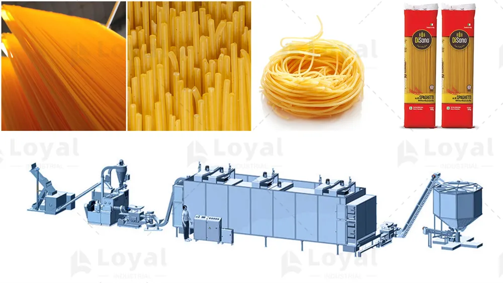 Fluxograma da Linha de Processamento de Massa Macaroni