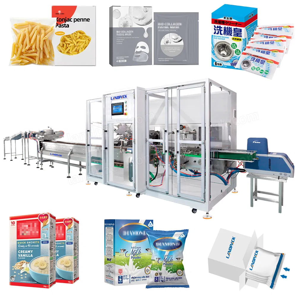 Sistema de Embalagem Automático Completo Linhas de Embalagem para Saco