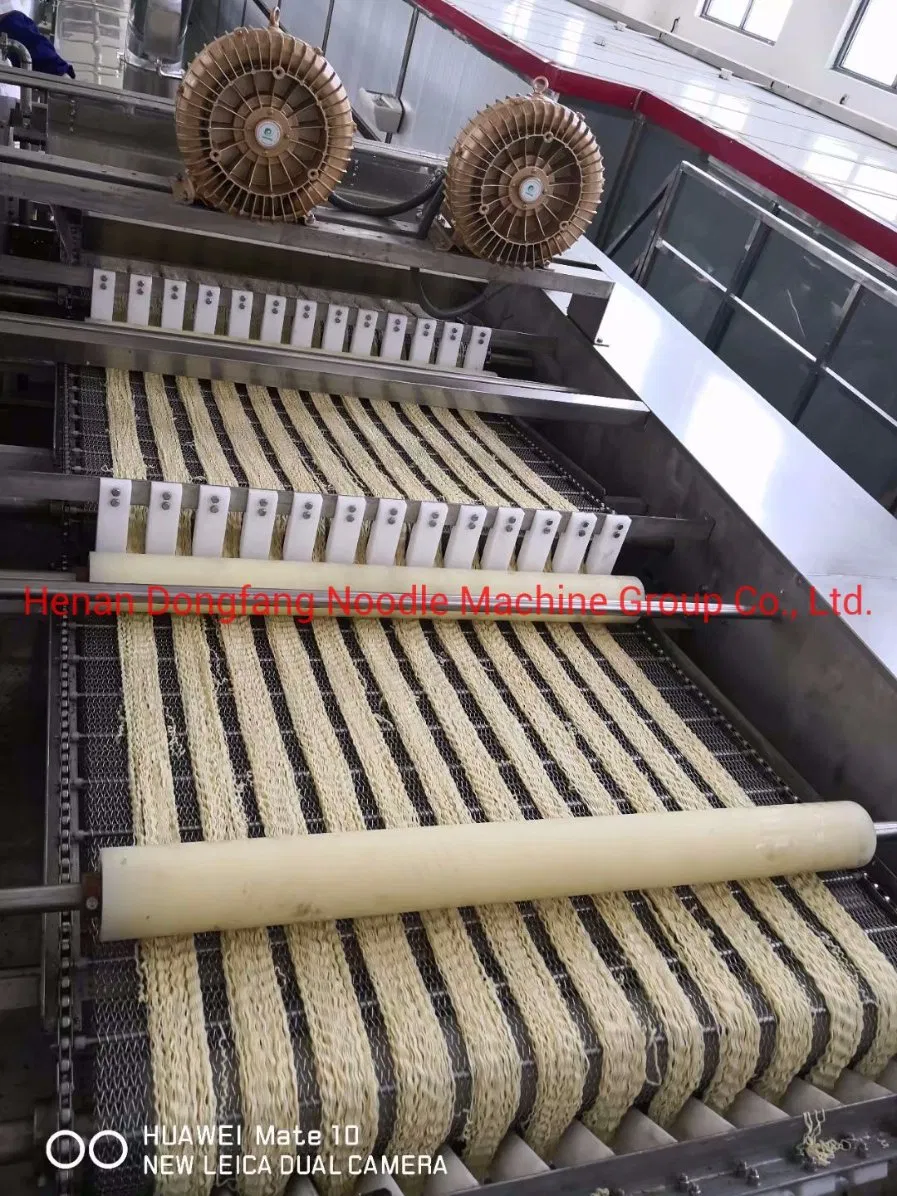 Máquina Equipamento de Linha de Processamento de Macarrão Redondo Não Frito
