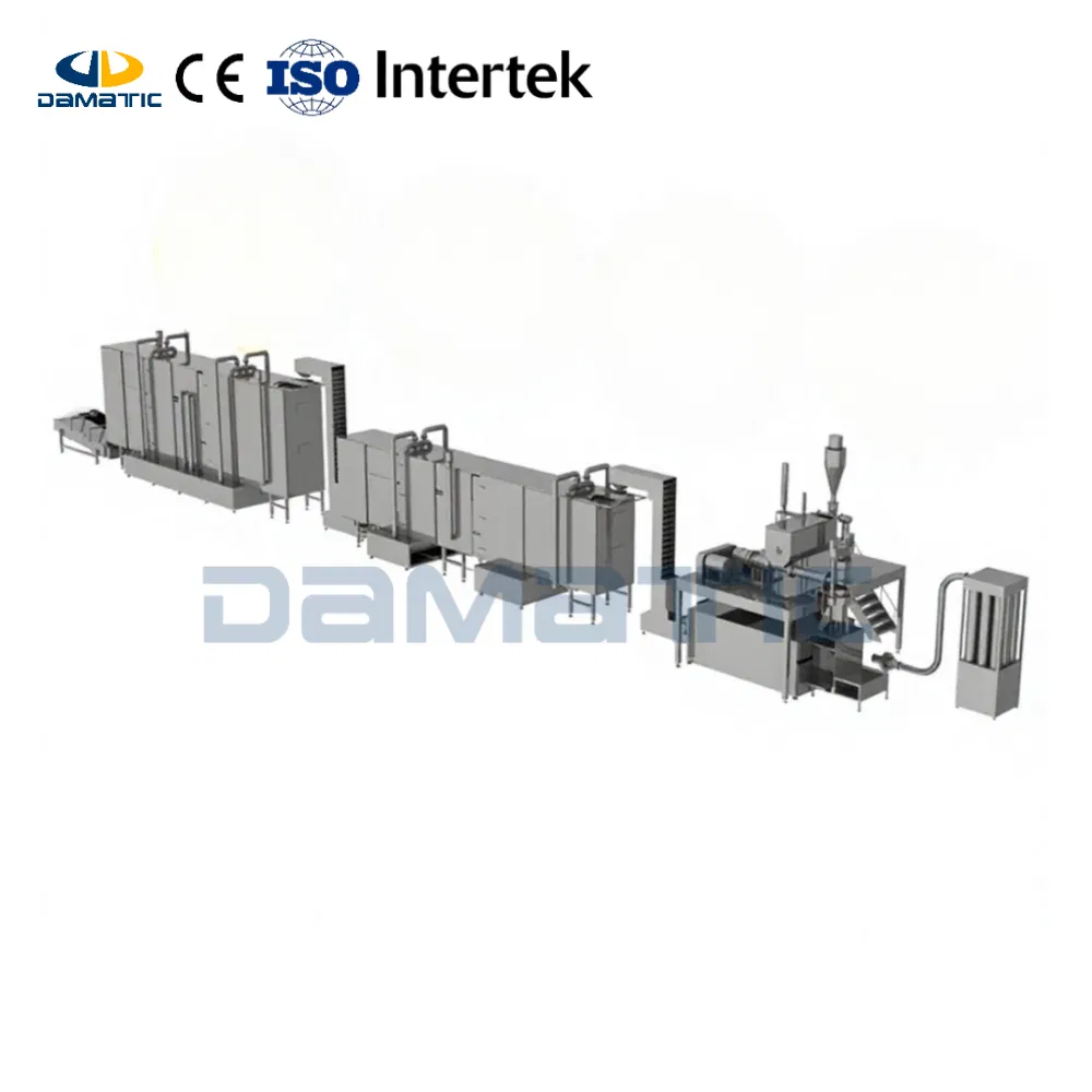 High-Quality Macaroni Pasta Production Line for Italy Food Manufacturing