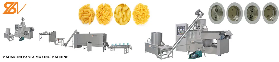 Máquina de Fazer Espaguete e Macarrão / Linha de Produção de Macarrão e Macarrão