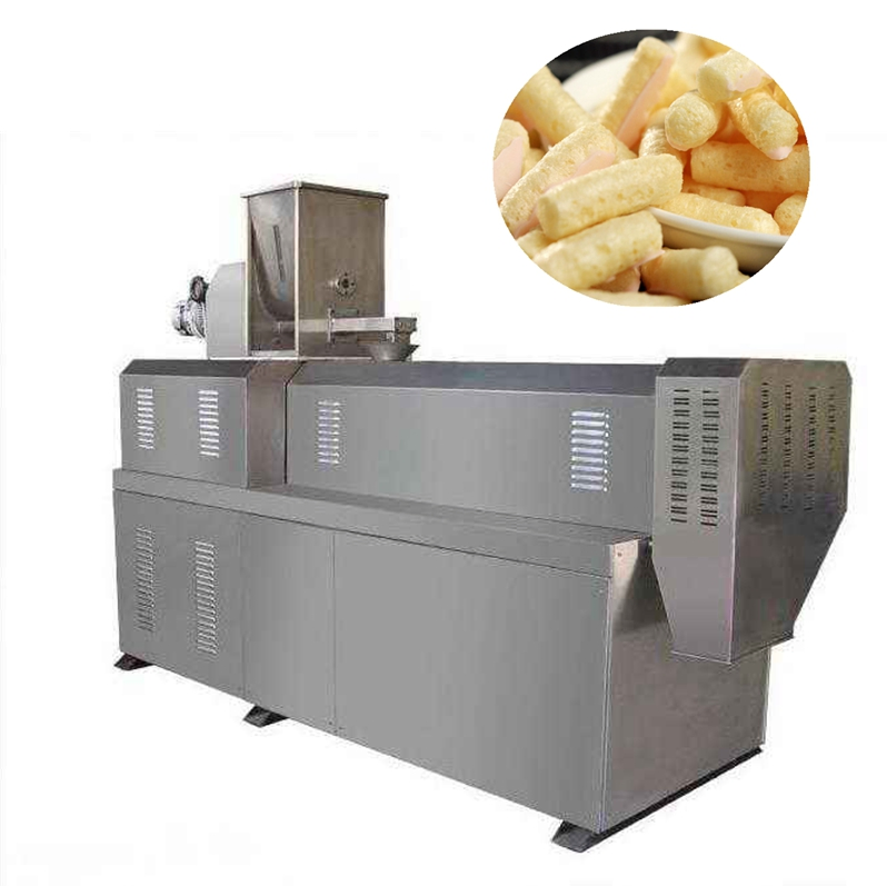 Linha de Produção de Snacks de Arroz Automáticos, Flocos de Milho, Cheetos, Doritos, Farinha de Pão, Arroz Nutricional, Noodles Instantâneos