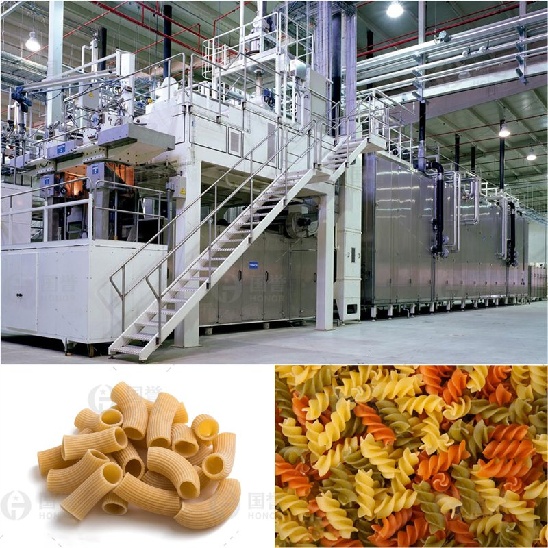 Linha de Produção de Macarrão Seco de Alta Qualidade para Macarrão Longo em Plantas Industriais para Macarrão Curto