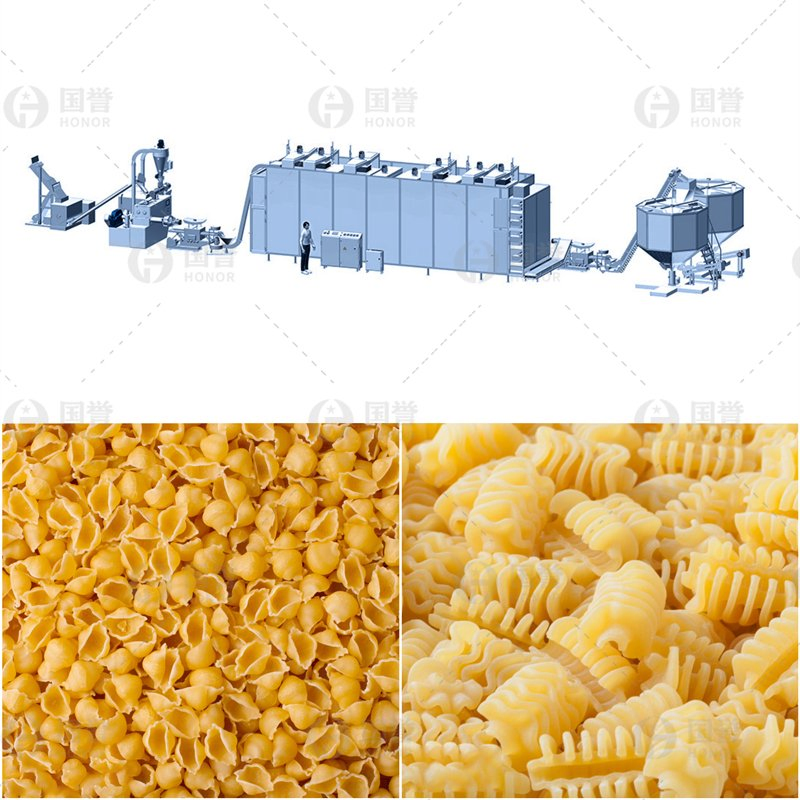 Máquina de Produção de Macarrão Barato Itália Linha de Produção de Macarrão Penne Máquina de Fazer Espaguete Linha de Processamento de Noodles
