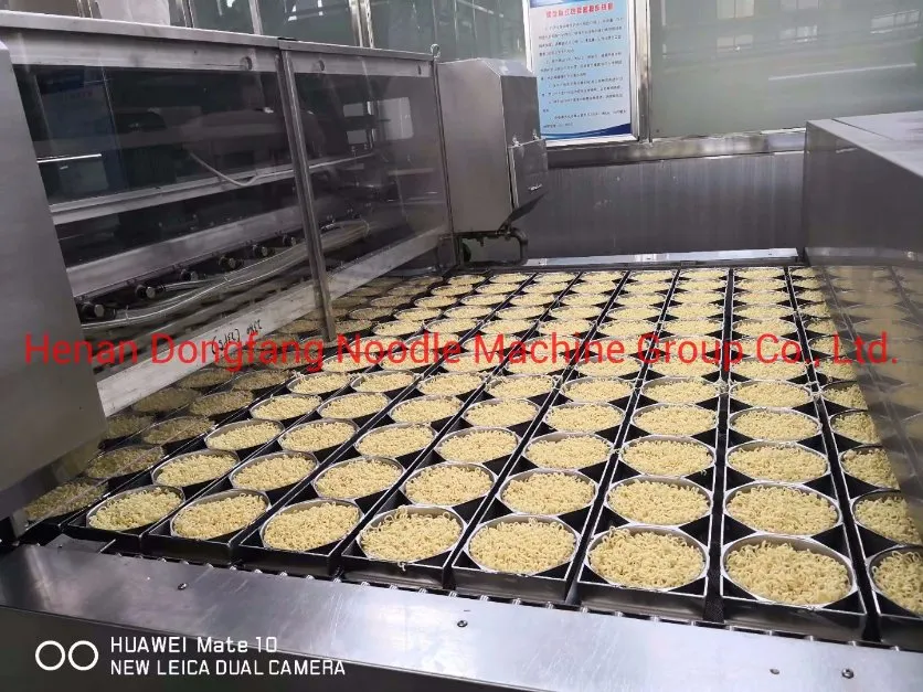 Máquina Equipamento de Linha de Processamento de Macarrão Redondo Não Frito