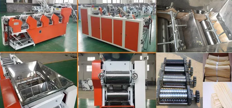 Máquina de Fazer Macarrão Multifuncional de Pequena Capacidade para Cortar Ramen e Udon