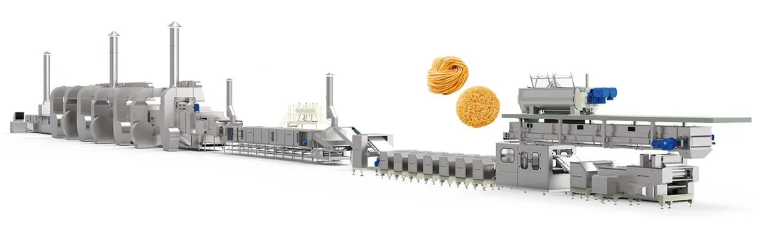 Linha de Produção de Macarrão Instantâneo de Alta Capacidade