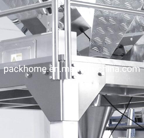 Máquina de Embalagem Doybag Pré-Fabricada com Pesadora Multicabeça Automática para Batatas Fritas, Massa, Frutas Secas