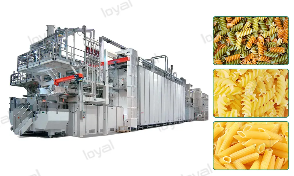 Linha de Produção de Macarrão Turnkey Completa Equipamento Automático de Fabricação de Macarrão