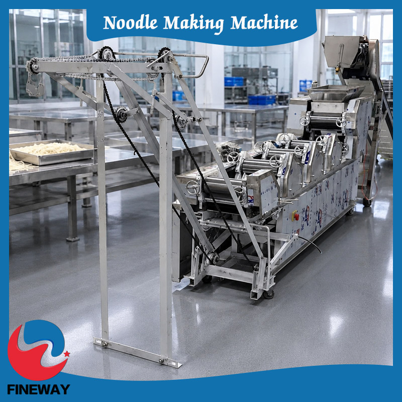 Máquina de Fazer Macarrão Confiável Máquina de Engrenagem de Aço Linha de Produção de Macarrão de Alta Eficiência