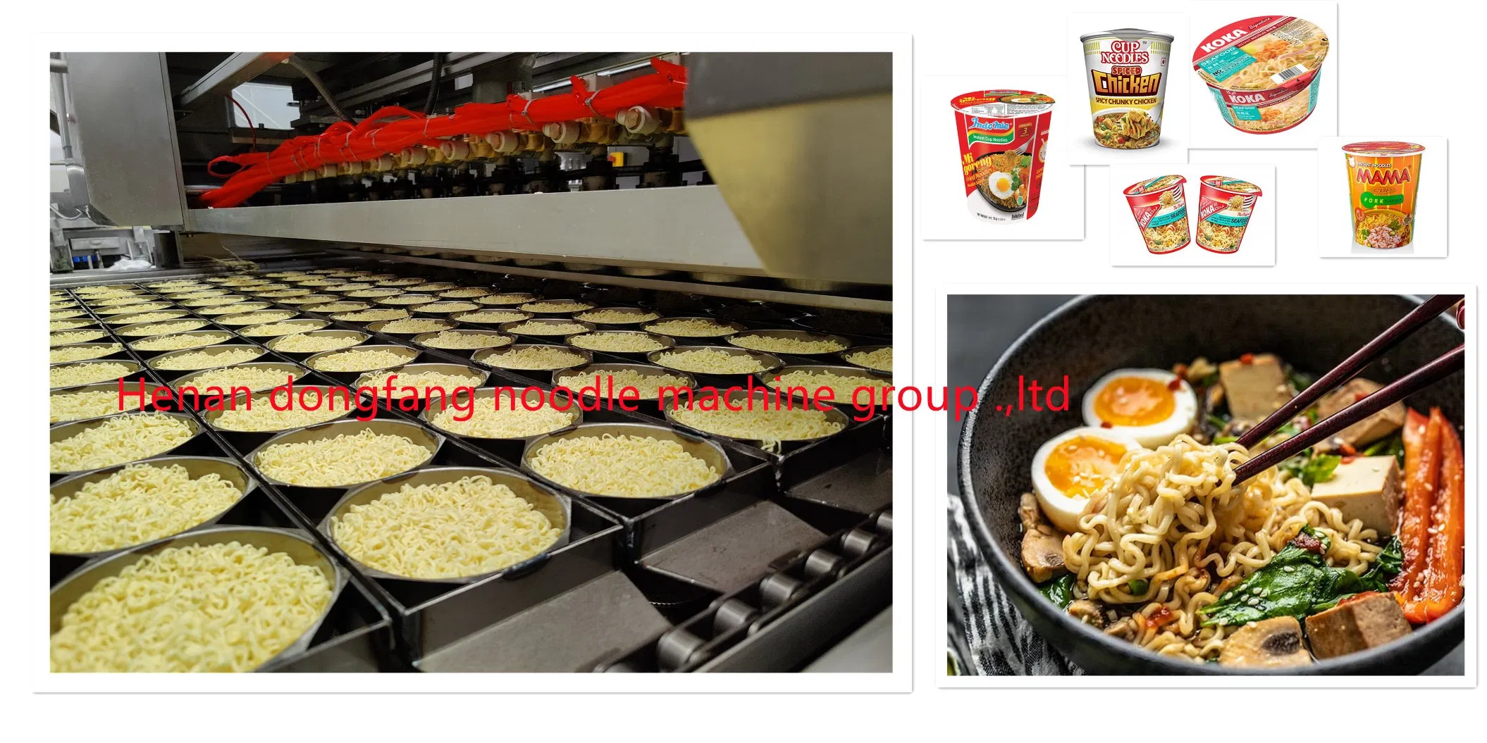 Linha de Produção de Macarrão Instantâneo Halal Chinês em Alta Venda