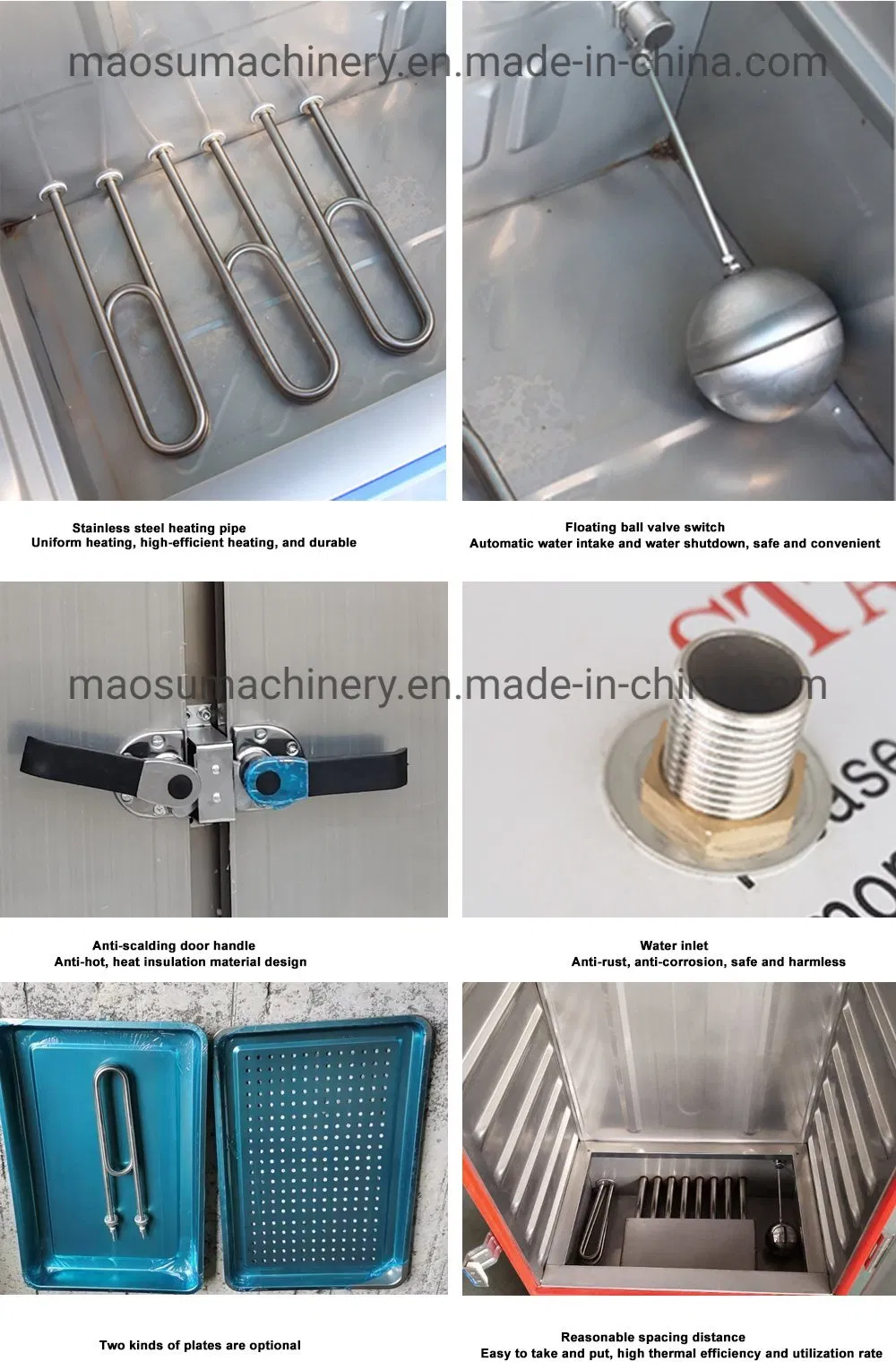 Máquina de Cozinha a Vapor para Cozer Grãos e Pães de Dumpling Industrial
