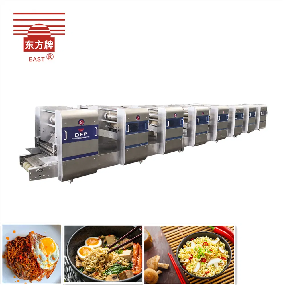 Linha de Produção de Noodles Instantâneos Secos Não Fritos com Capacidade 100000PCS