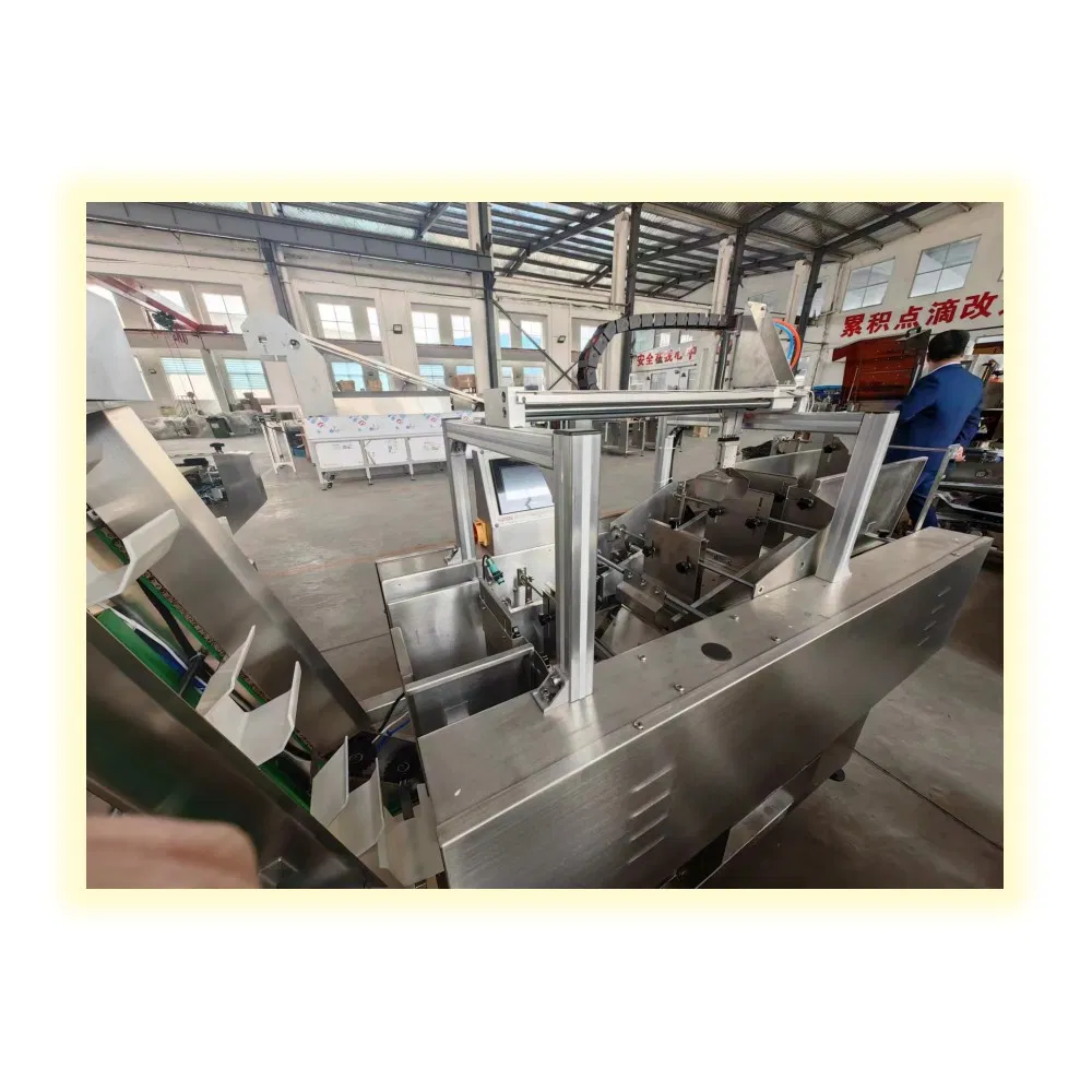 Máquina de Embalagem Automática Horizontal para Macarrão em Forma de Fita Fina, Sistema de Linha de Embalagem de Macarrão Tipo Palito e Espaguete