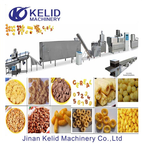 Linha de Produção de Chips de Lanche Frito de Farinha de Trigo Extrudada Automática