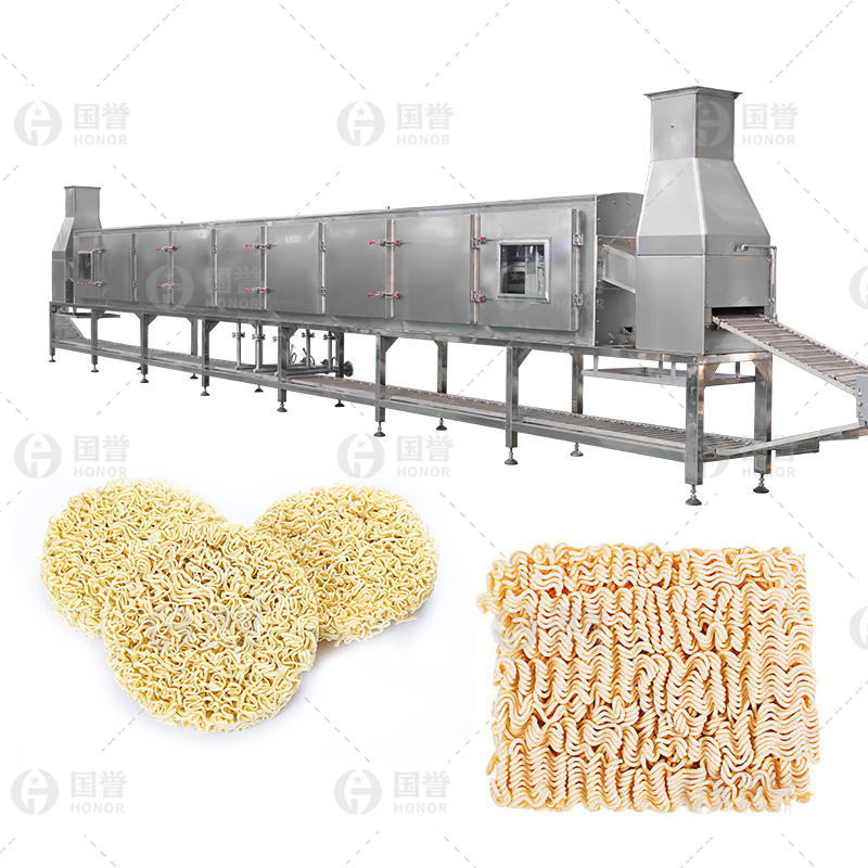 Planta de Fabricação de Processamento Automático de Macarrão Instantâneo em Aço Inoxidável