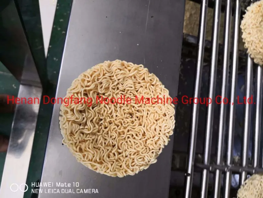 Máquina Equipamento de Linha de Processamento de Macarrão Redondo Não Frito