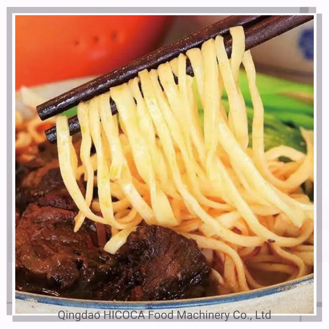 Linha de Produção de Linguine de Macarrão Fresco Totalmente Automática