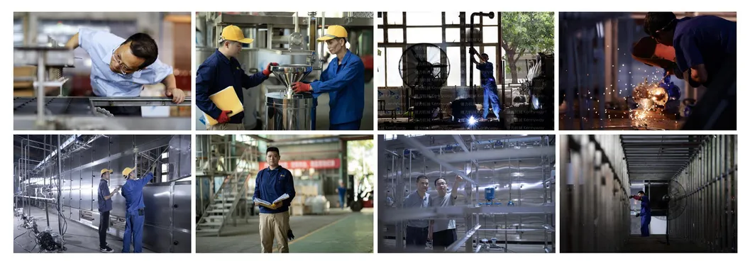 Oficina de processamento e montagem em aço inoxidável