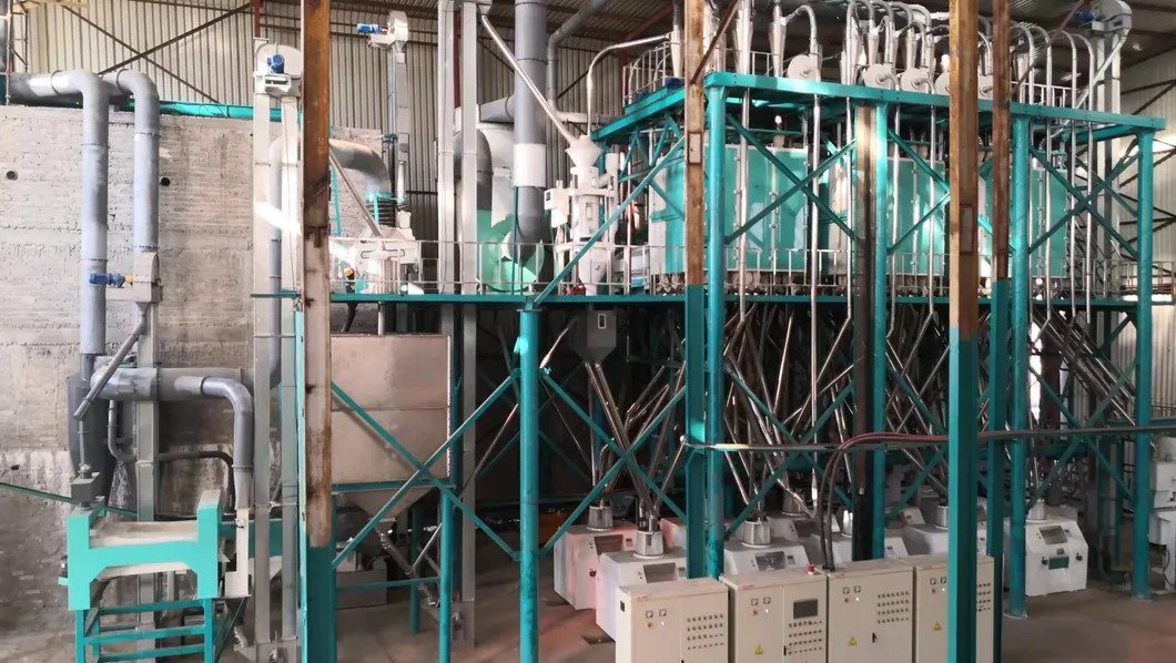Linha de Processamento de Alimentos de Nova Tecnologia da China - Planta de Moinho de Farinha de Trigo