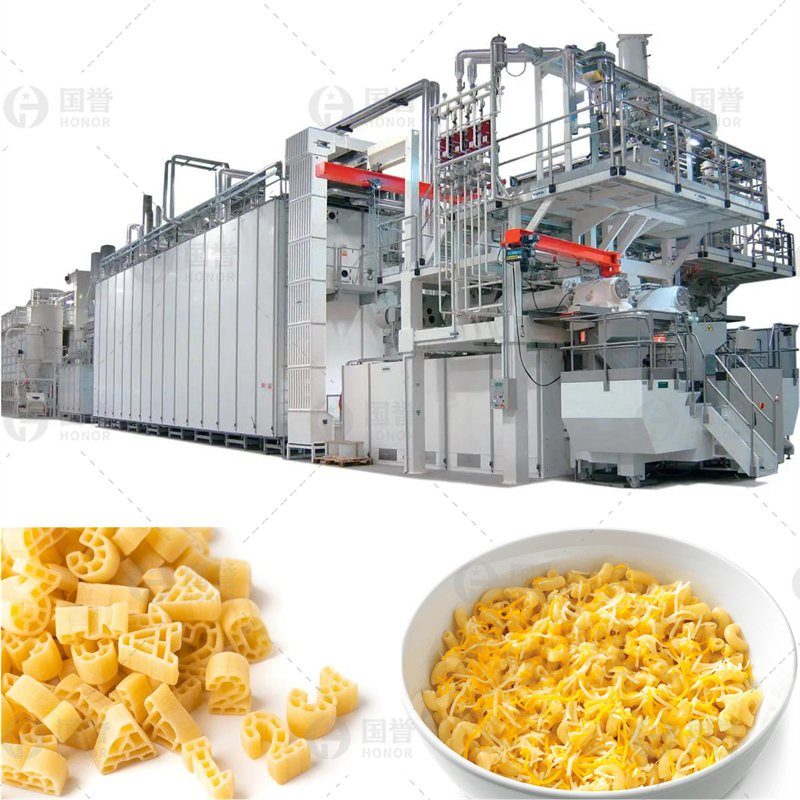 Linha de Produção Automática de Pasta Penne Equipamento de Extrusão de Macarrão Italiano Sistema Avançado de Modelagem de Fusilli