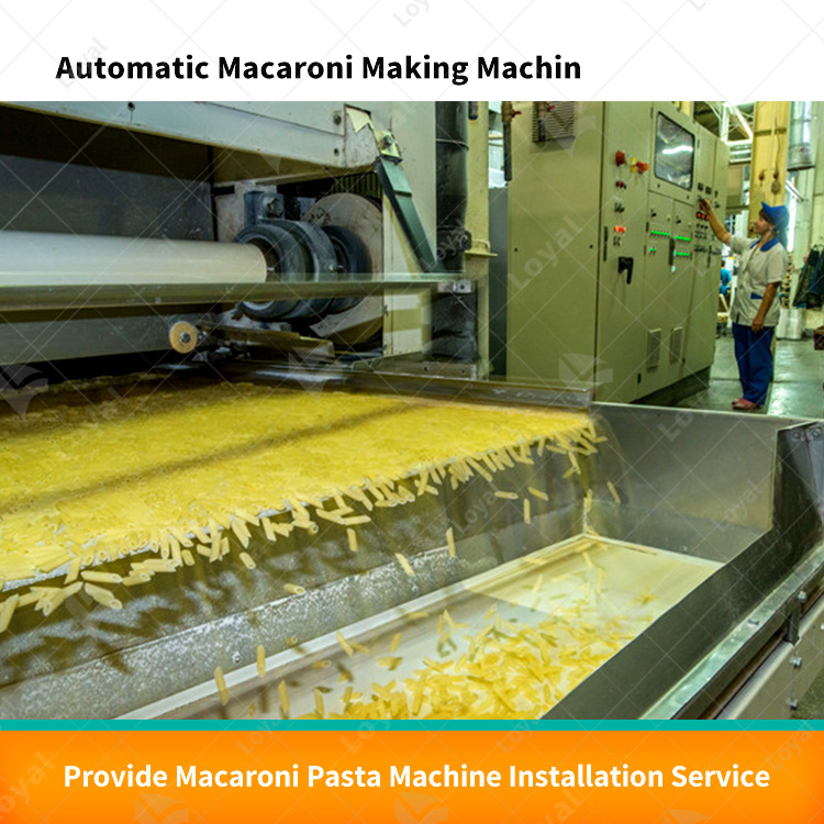 Máquina de Produção de Macarrão Linha de Produção de Pasta Fábrica de Fabricação de Macarrão