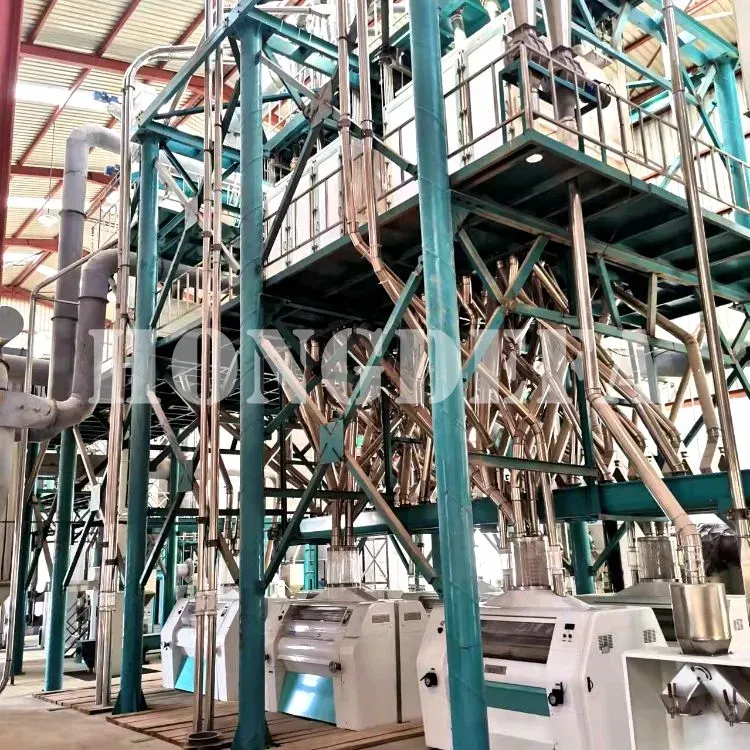 Fábrica de farinha de 80 toneladas na Zâmbia