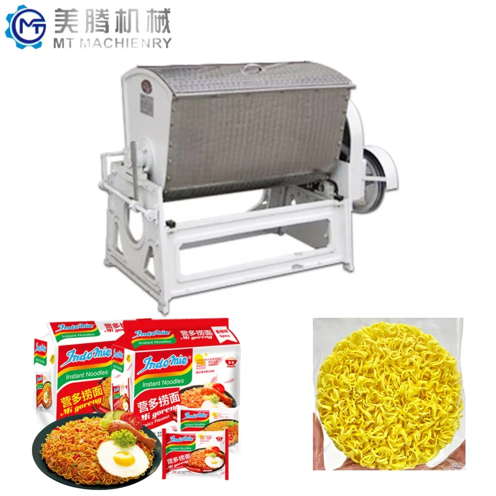 Máquina de Fritura Automática de Macarrão Instantâneo Linha de Produção de Macarrão Instantâneo Frito Pequena