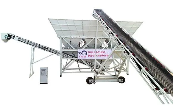 Planta de Batching de betão móvel/seco