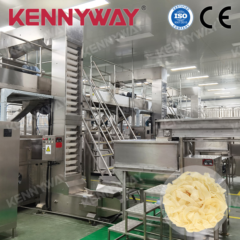 Linha de Produção de Macarrão Instantâneo Não Frito de Alta Eficiência