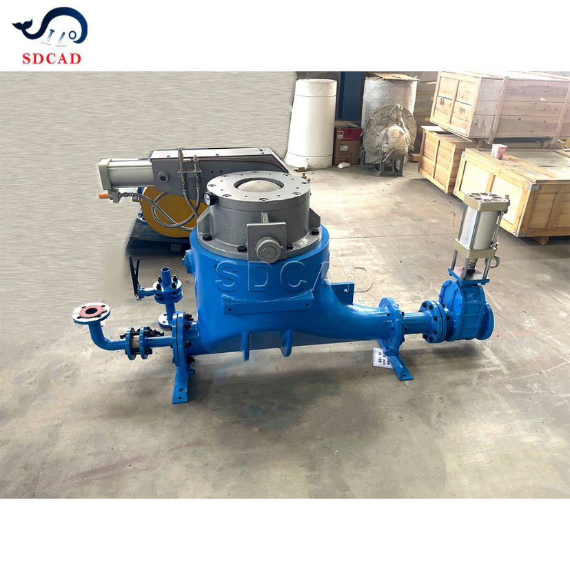 Sistema de Transporte de Cimento Pneumático Usando Bomba Fuller e Soprador Roots de Alta Pressão