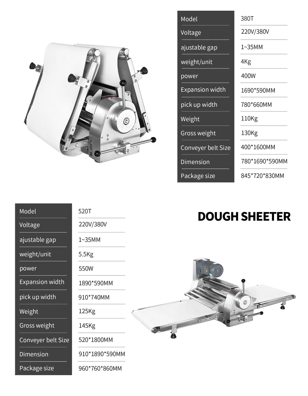 Máquina de Sova de Massa Máquina de Estiramento de Massa para Pão