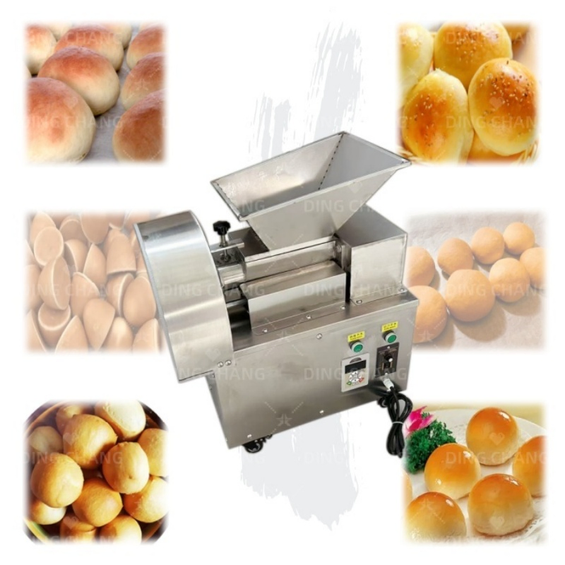 Máquina de Corte de Massa de Macarrão Fácil de Operar, Máquina Divisora de Massa de Pão Redonda, Divisora de Massa de Pão Redonda