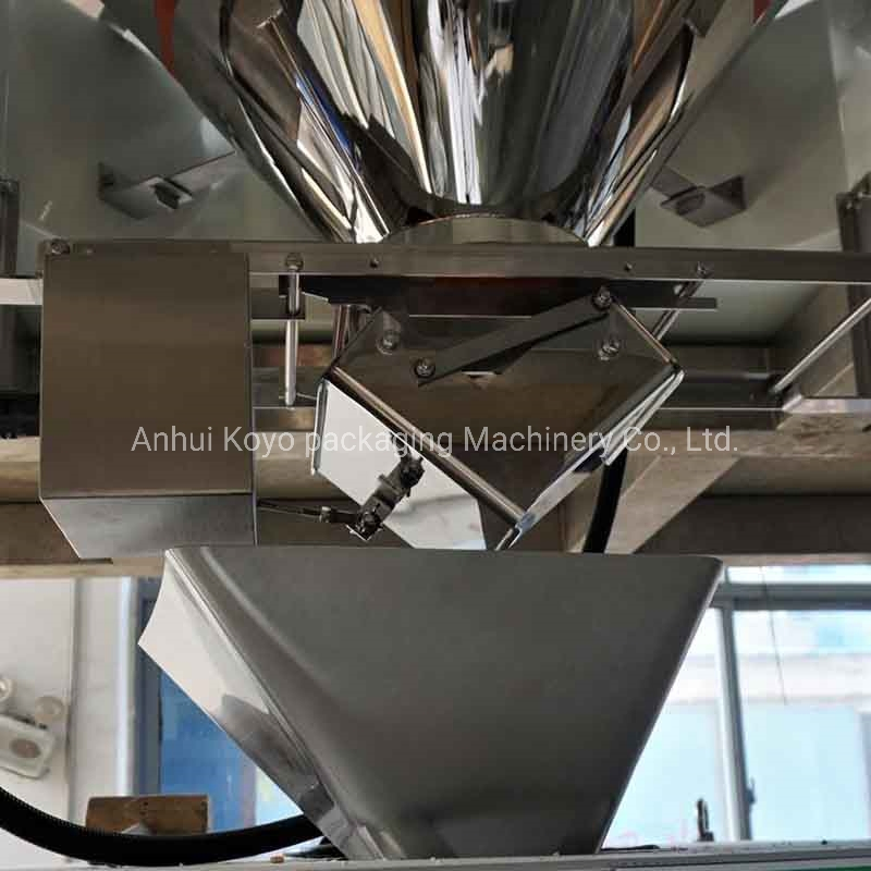 Ky540b Automático 250/500g, 1kg Máquina de Embalagem de Macarrão Vertical de Combinação com Múltiplas Cabeças para Embalagem em Saco Plástico