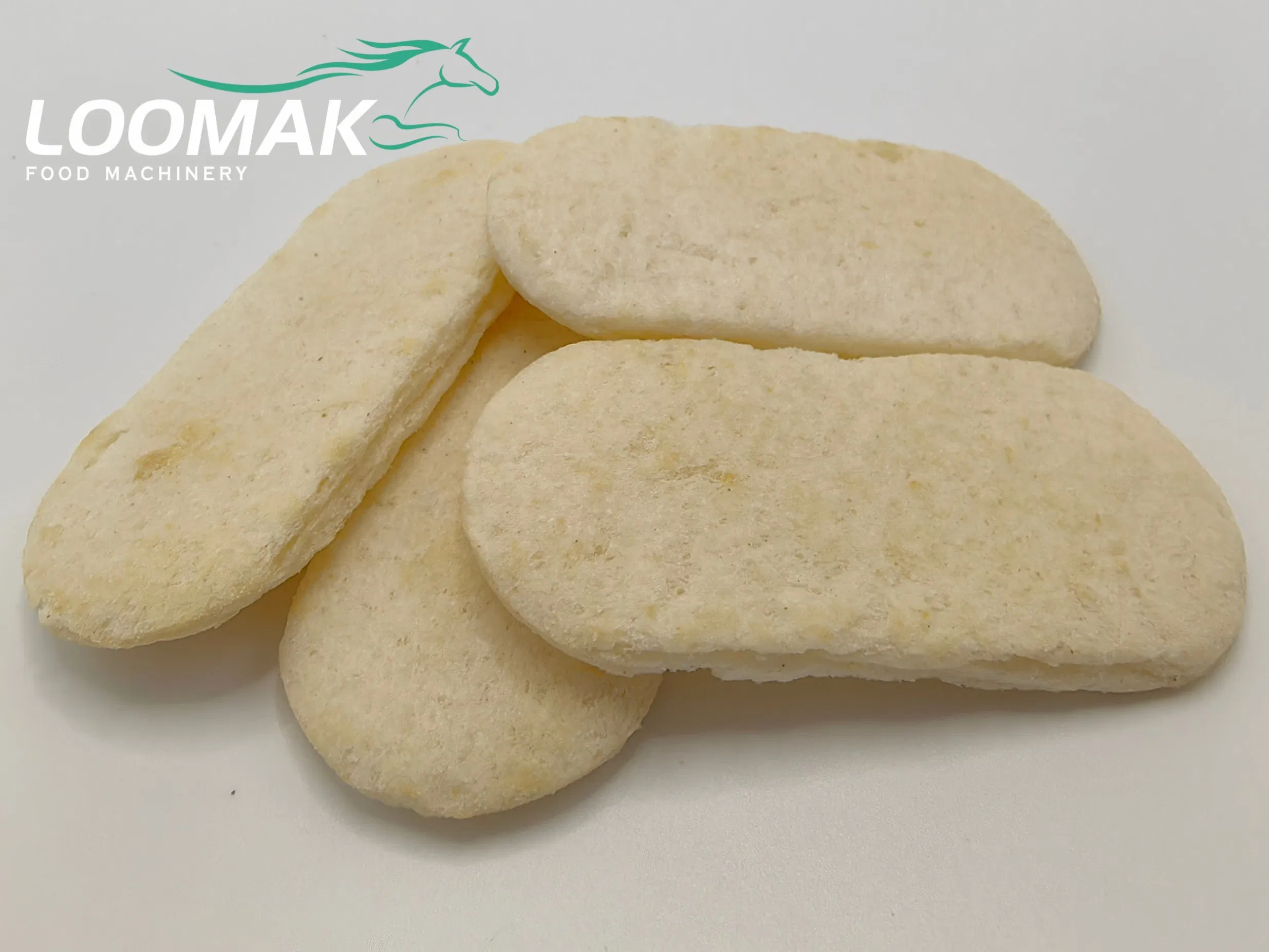 Sistema de Temperos Octogonal de Quatro Cabeças para Produção de Snacks de Alimentos Puffados Estáveis