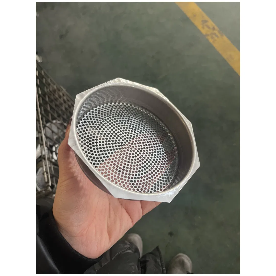 Cesta de Fritura em Aço Inoxidável Usinagem CNC Jateamento de Areia Célula de Fritura para Noodle Instantâneo