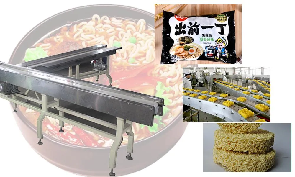 Linha de Produção de Macarrão Instantâneo Frito de Alta Eficiência com Sistema de Filtro de Óleo