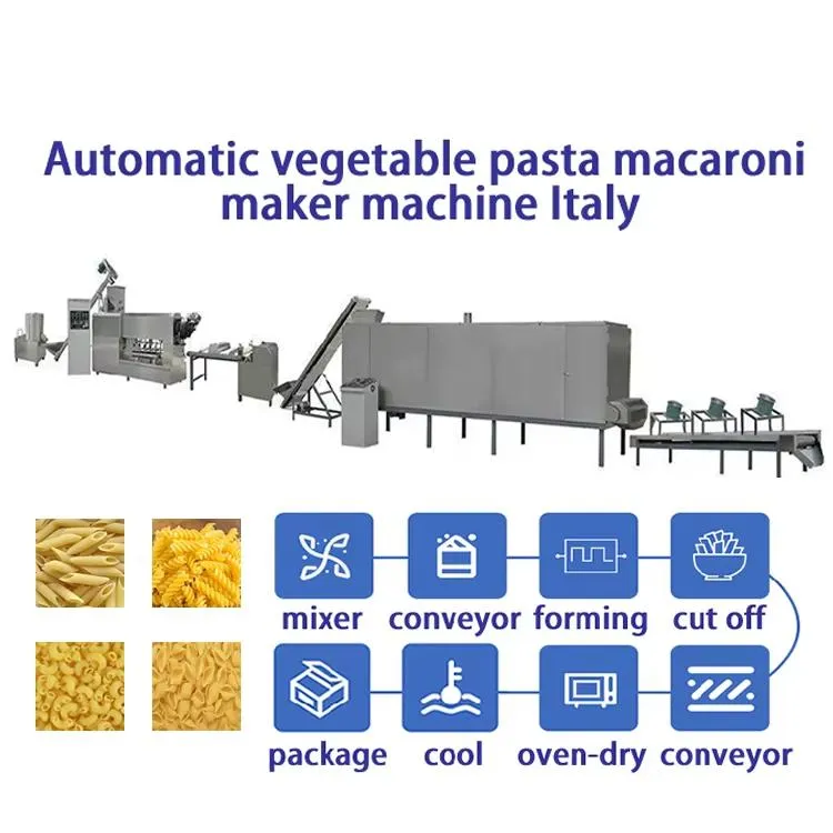 Linha de Produção de Macarrão Instantâneo Automática de Alta Produção Comercial