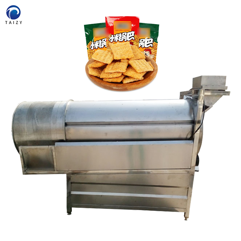 Linha de Produção de Salada de Bugles de Massa Frita Puffada em Aço Inoxidável com Crosta de Arroz